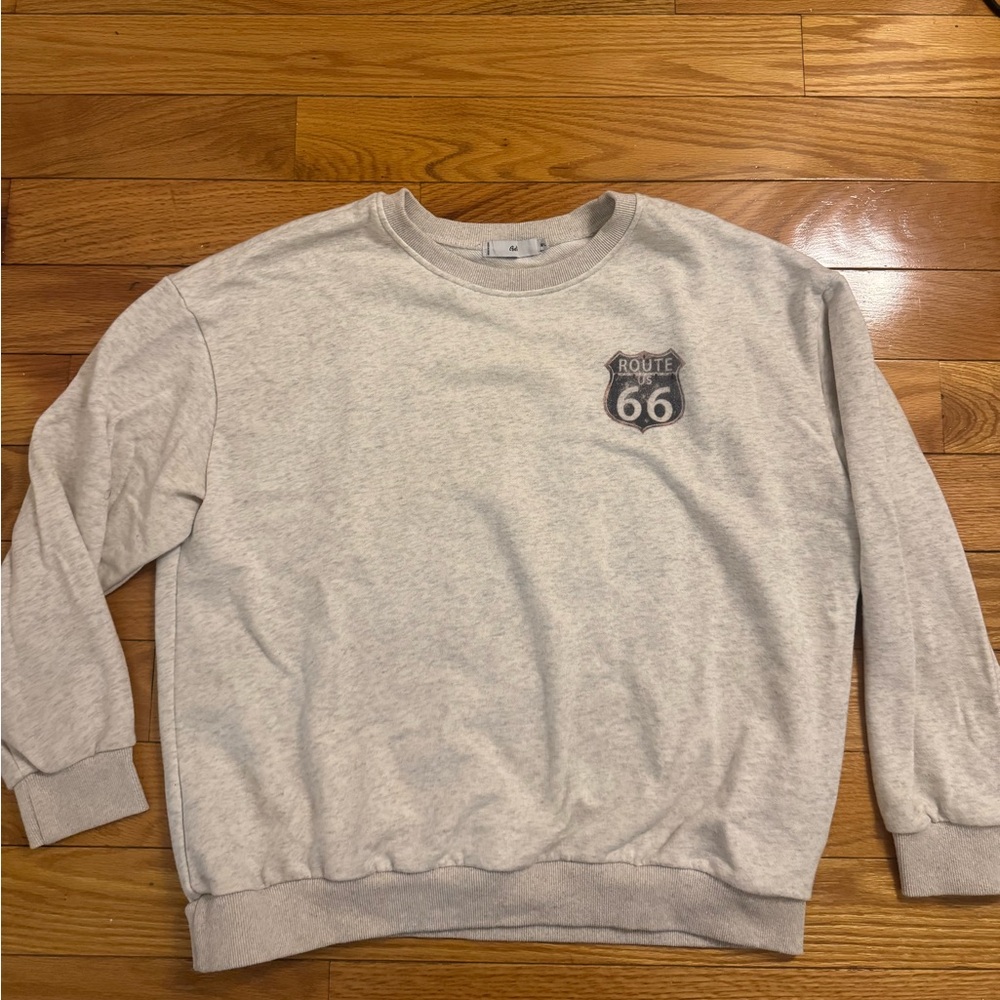 adika women’s grey crewneck
